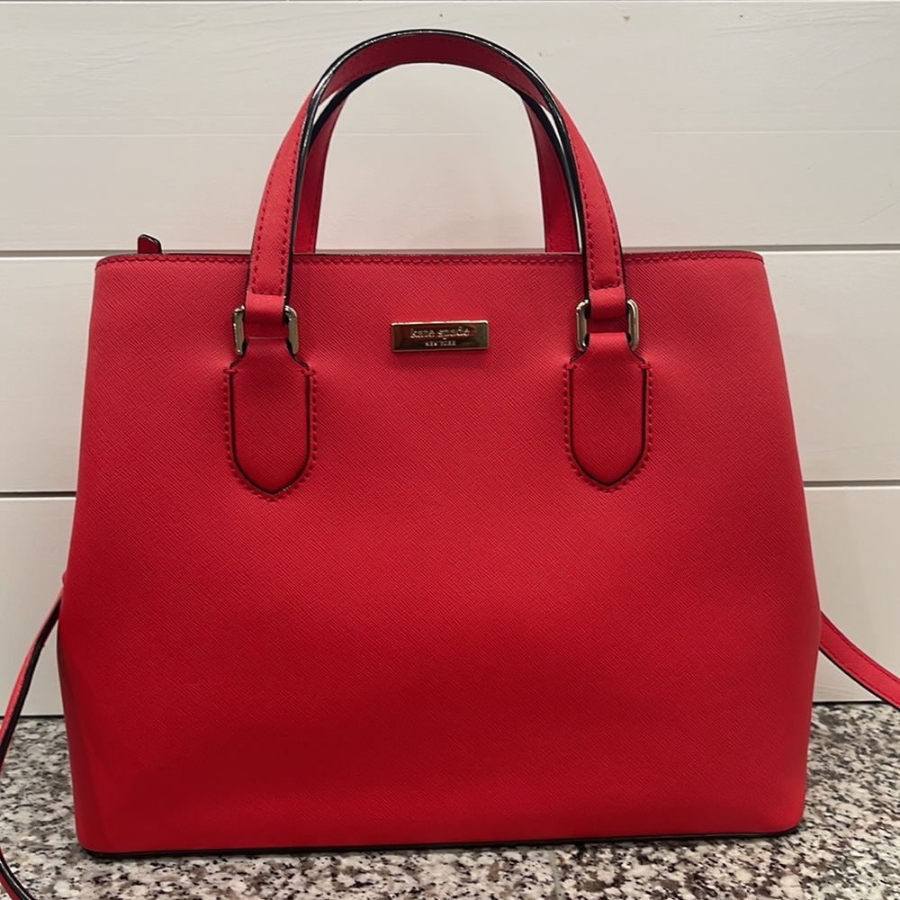 Kate Spade Red Leather Bag
